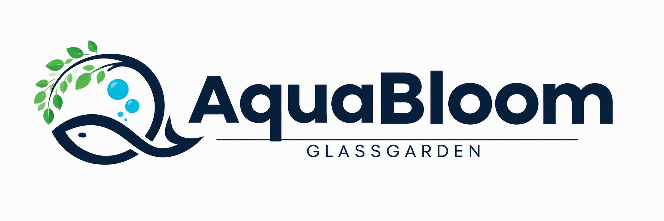 AquaBloom GlassGarden logo