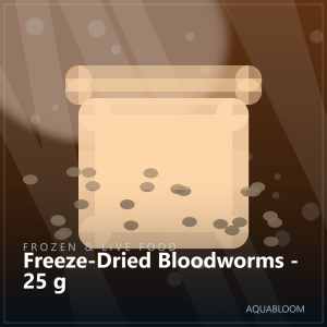Freeze-Dried Bloodworms - 25 g