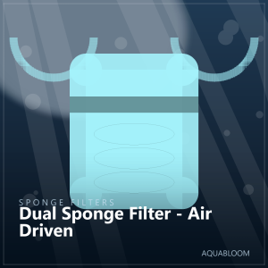 Dual Sponge Filter - Air Driven
