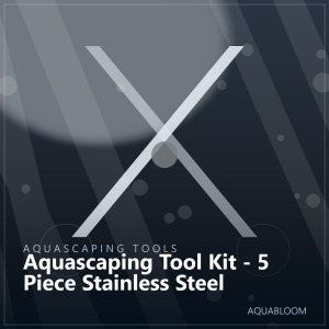 Aquascaping Tool Kit - 5 Piece Stainless Steel